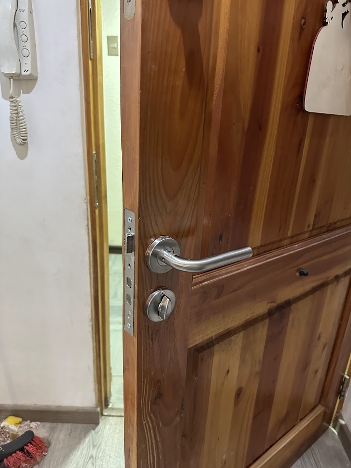 Sofá antes de reparación